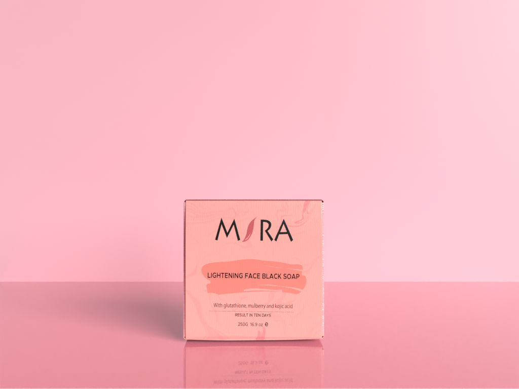 Mira Lightening Face Black Soap